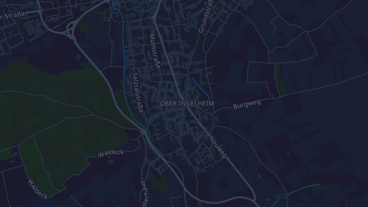 Karte von Ingelheim am Rhein