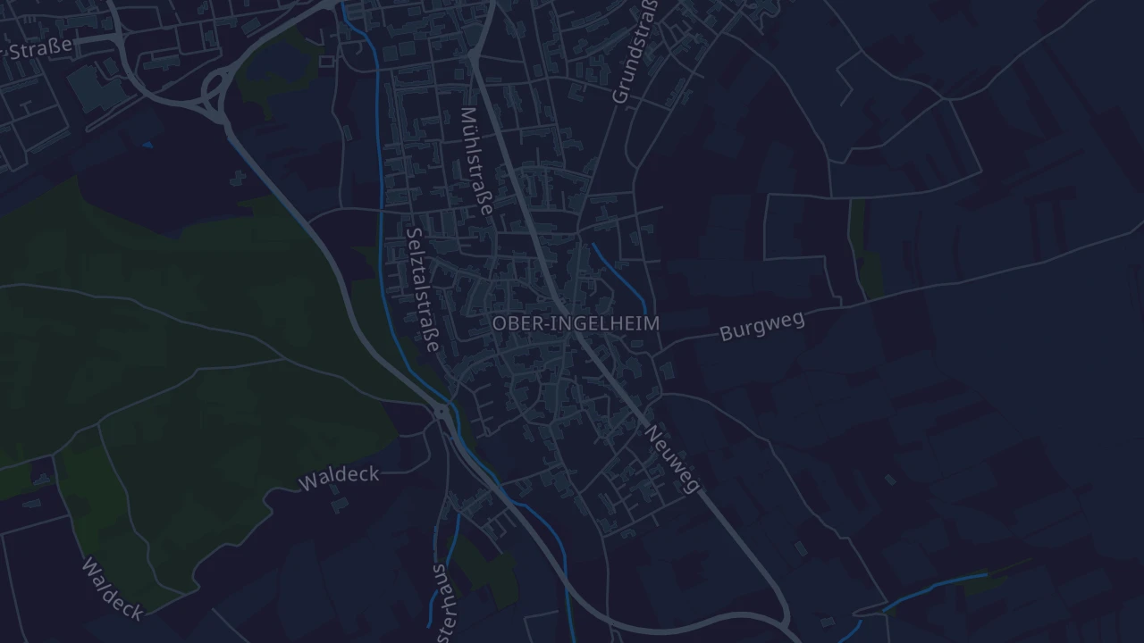 Karte von Ingelheim am Rhein