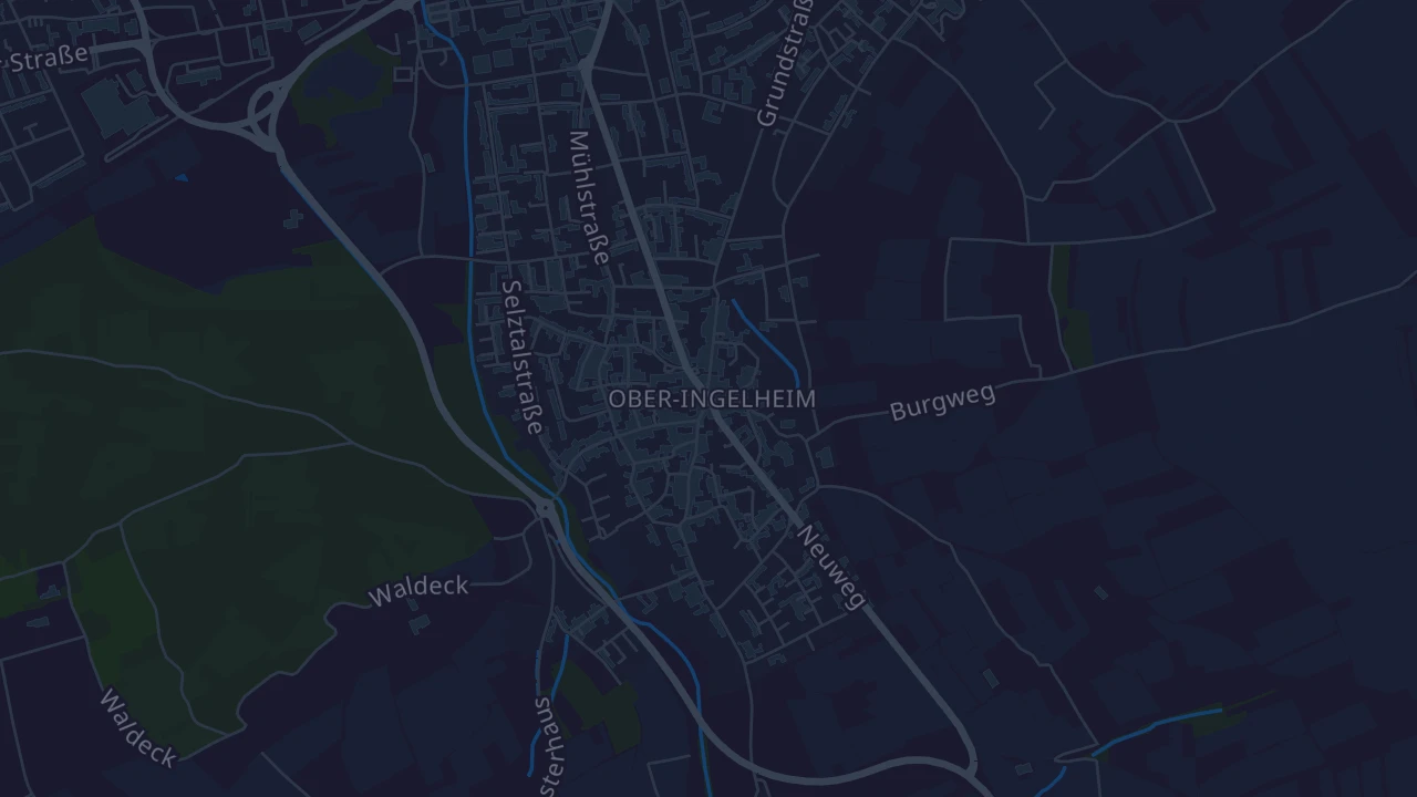 Karte von Ingelheim am Rhein