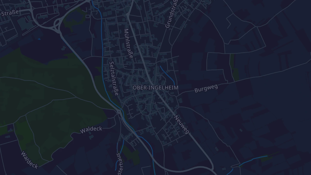 Karte von Ingelheim am Rhein
