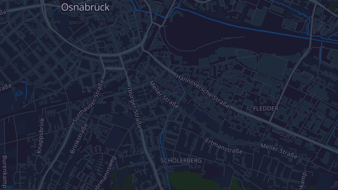 Karte von Osnabrück