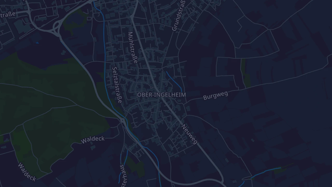 Karte von Ingelheim am Rhein