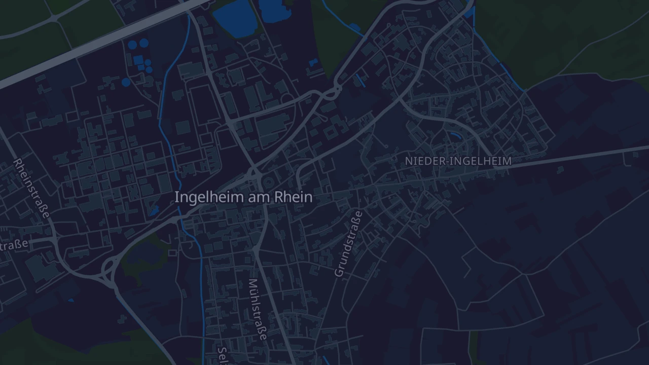 Karte von Ingelheim am Rhein
