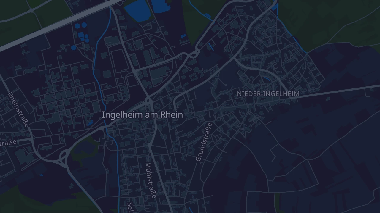 Karte von Ingelheim am Rhein