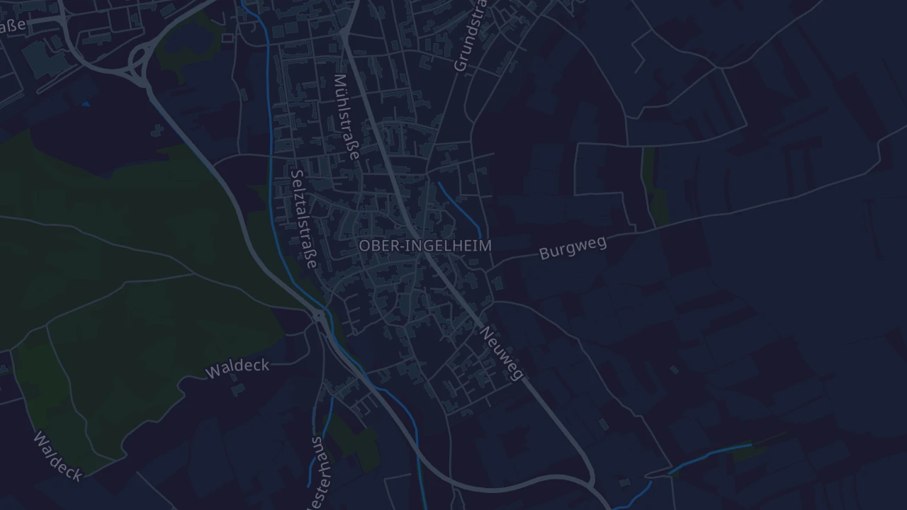 Karte von Ingelheim am Rhein