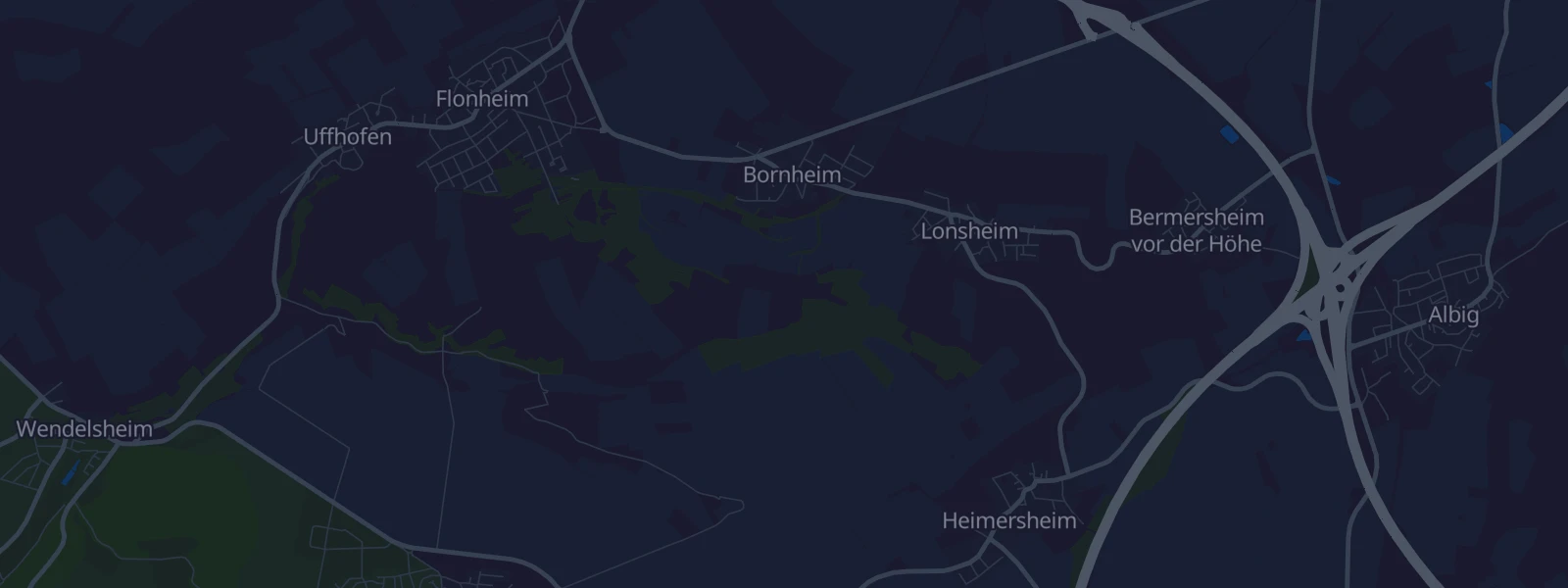 Karte von Bornheim