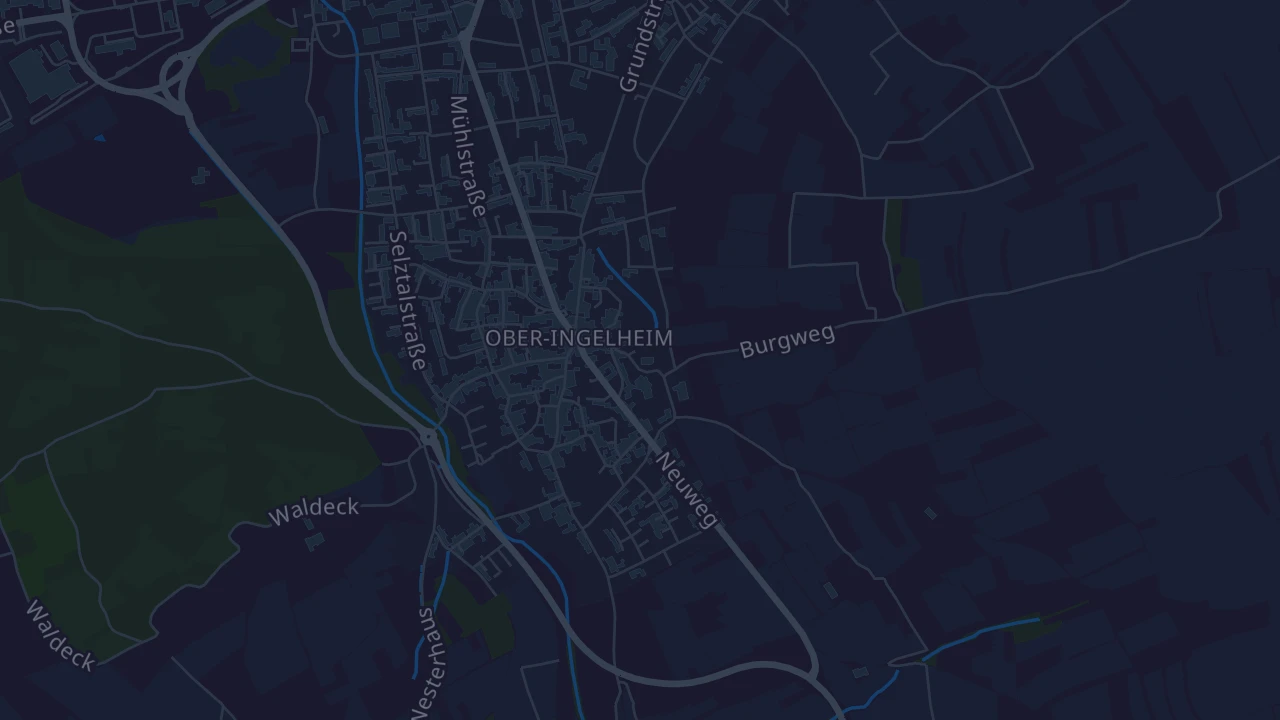 Karte von Ingelheim am Rhein