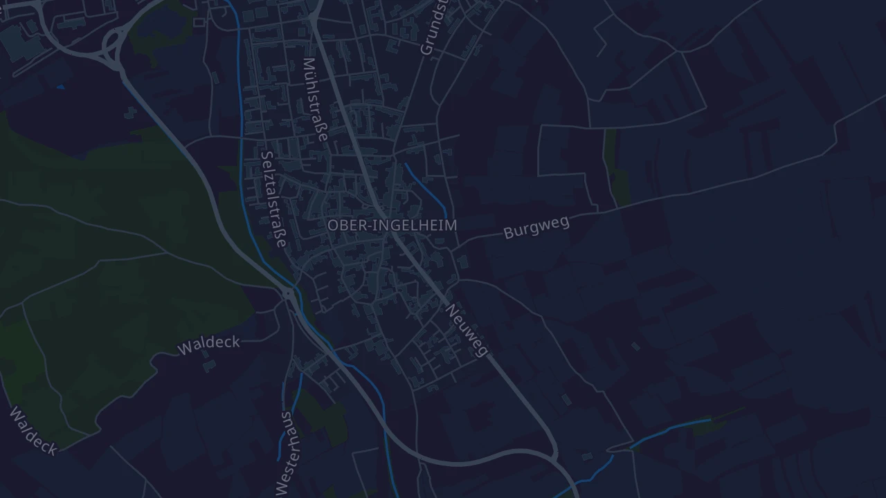 Karte von Ingelheim am Rhein