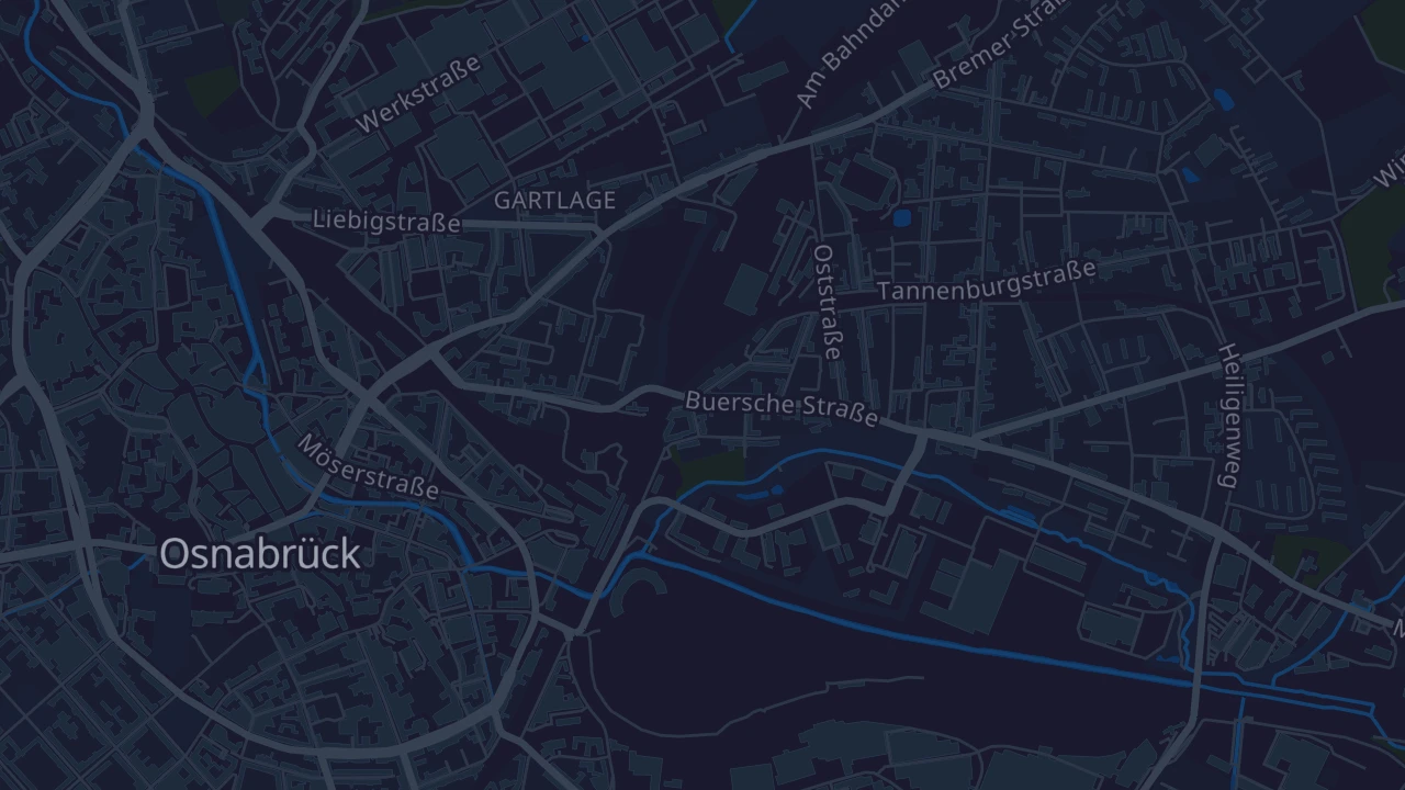 Karte von Osnabrück