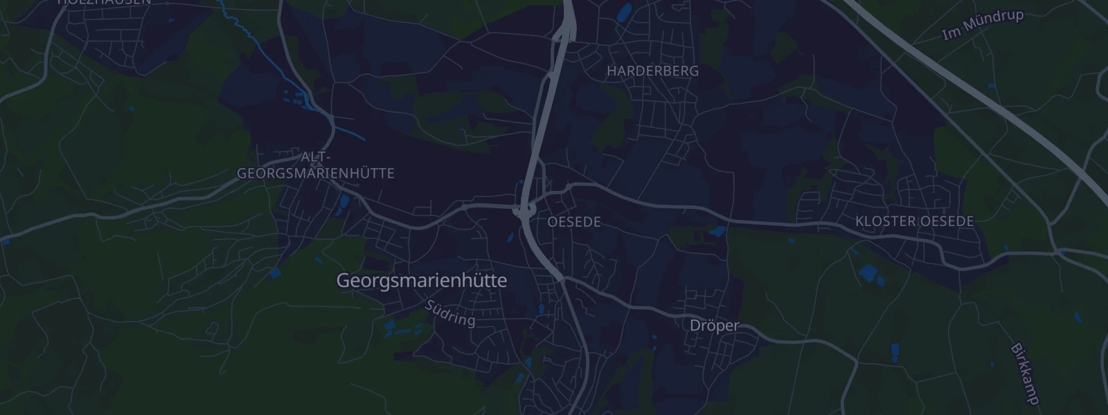 Karte von Georgsmarienhütte