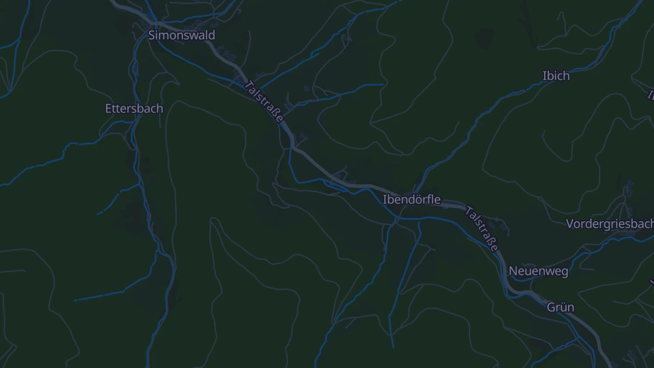 Karte von Simonswald