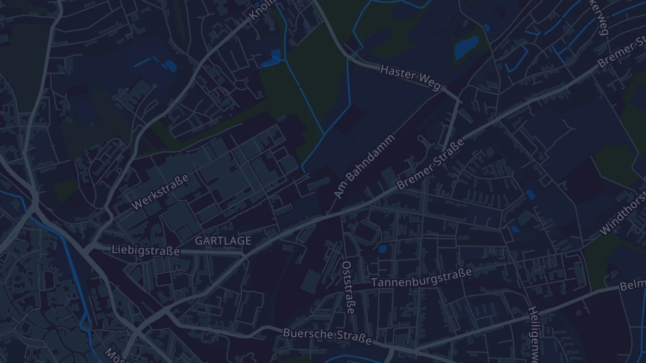 Karte von Osnabrück