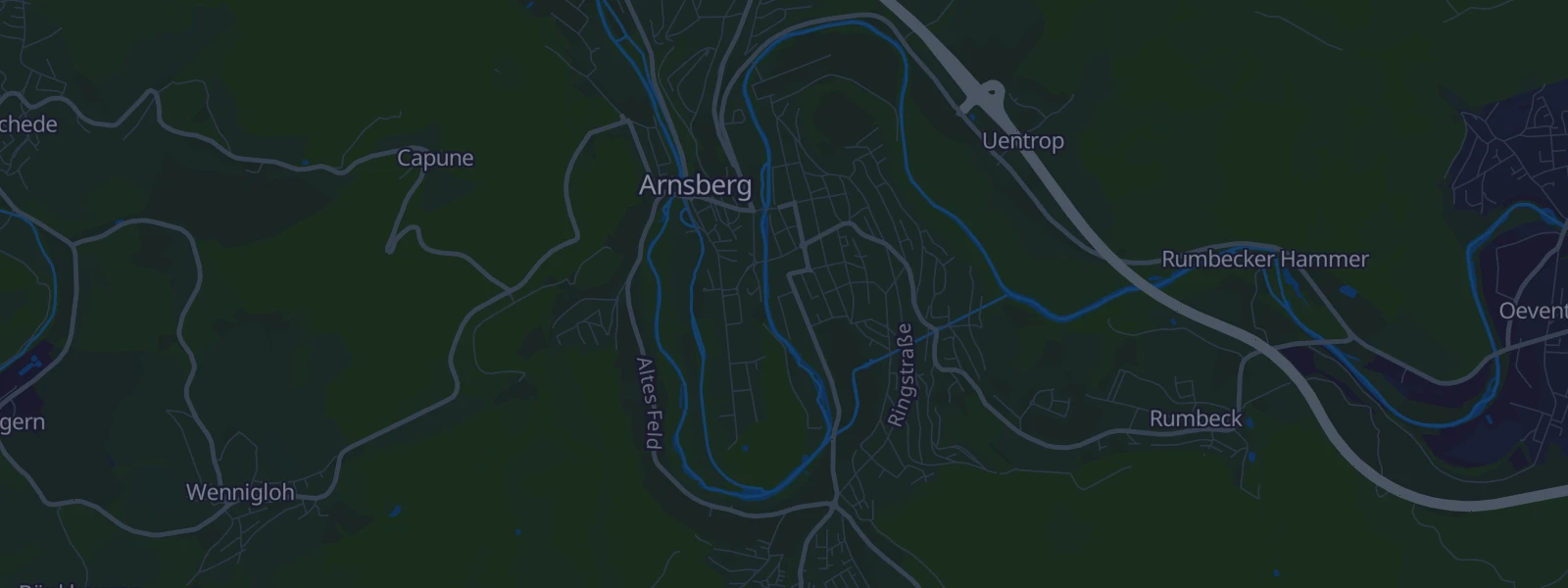Karte von Arnsberg
