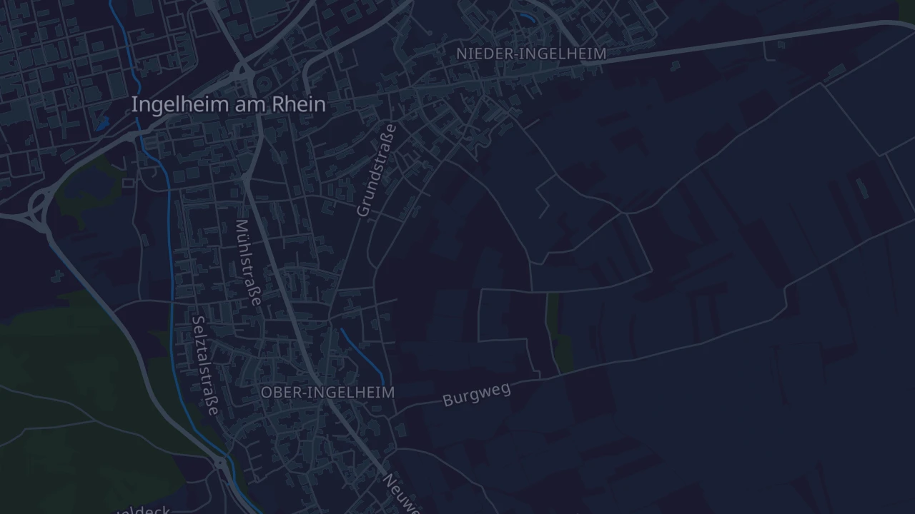 Karte von Ingelheim