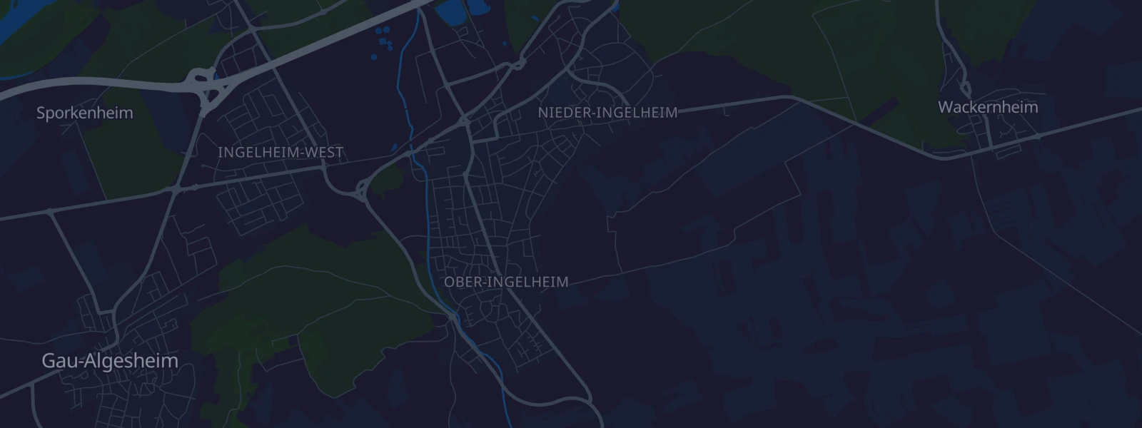 Karte von Ingelheim