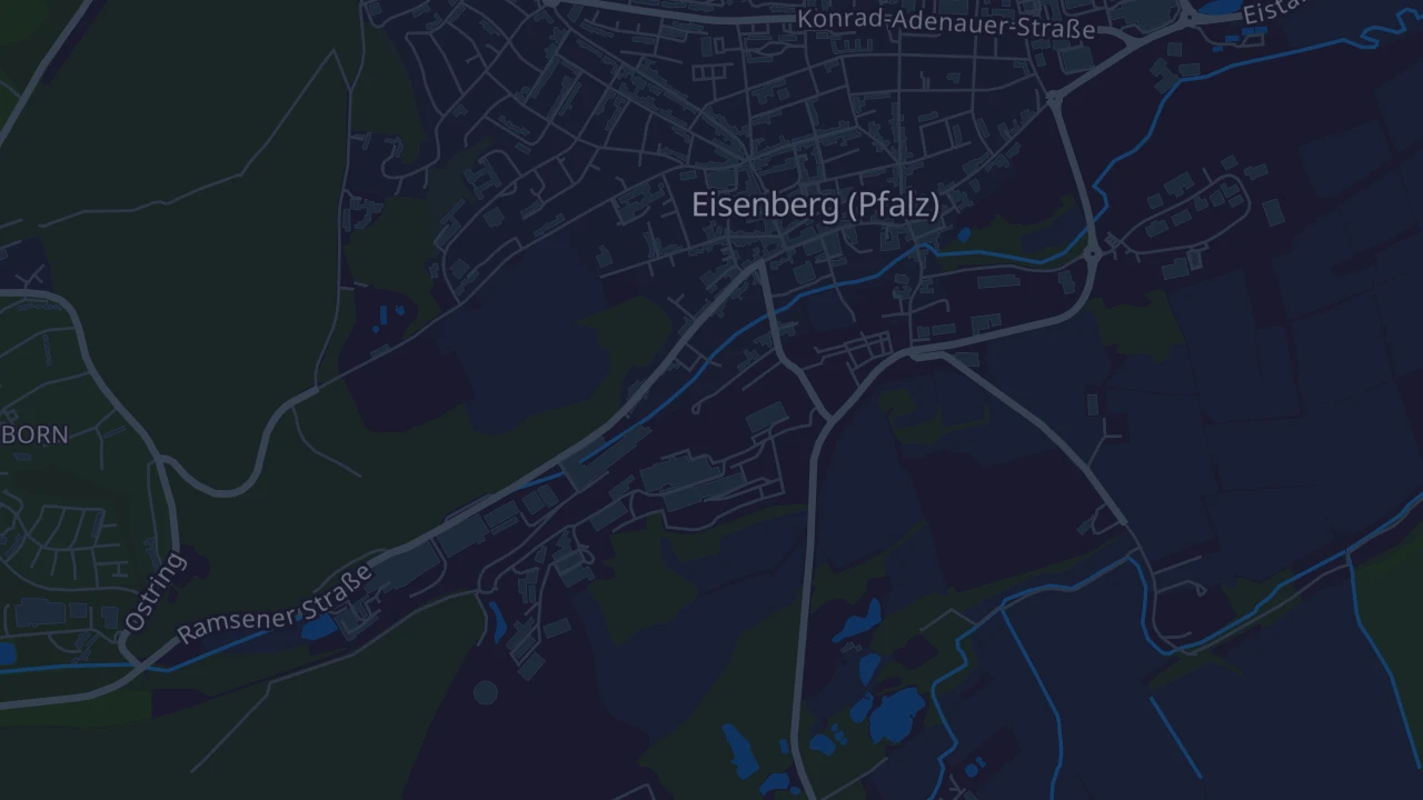 Karte von Eisenberg (Pfalz)