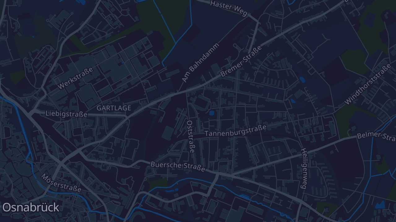 Karte von Osnabrück