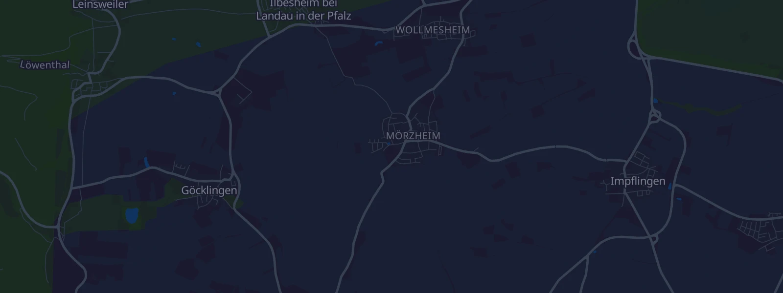 Karte von Landau - Mörzheim