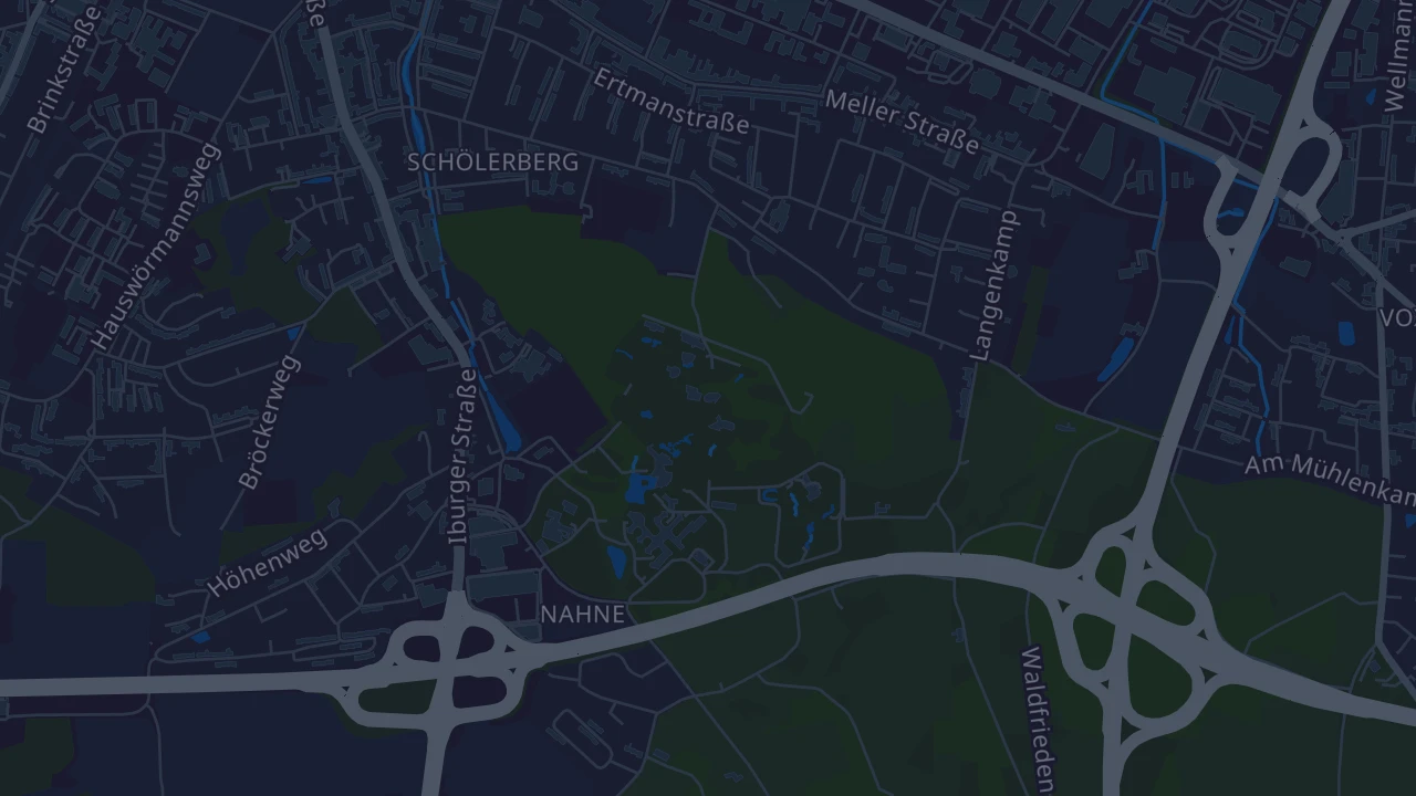 Karte von Osnabrück