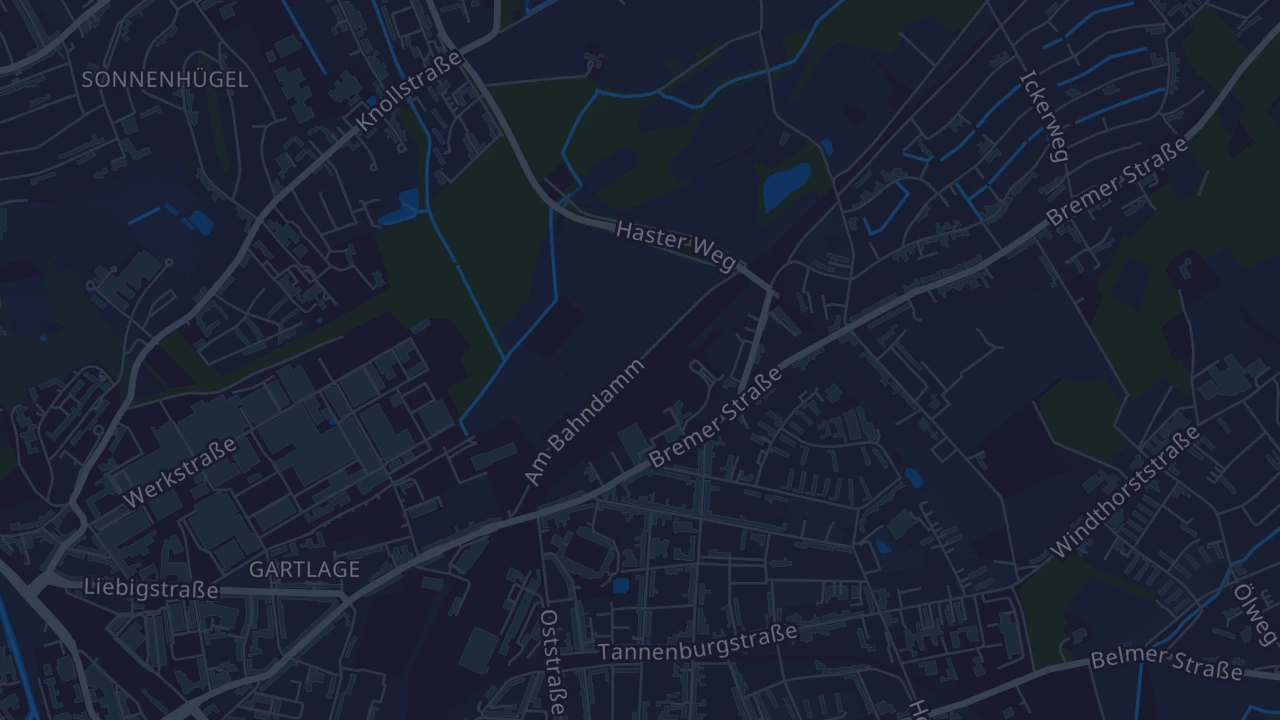 Karte von Osnabrück