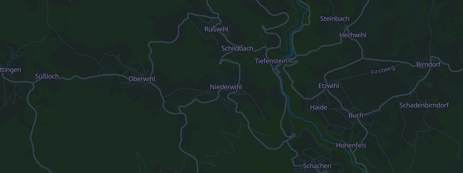 Karte von Niederwihl