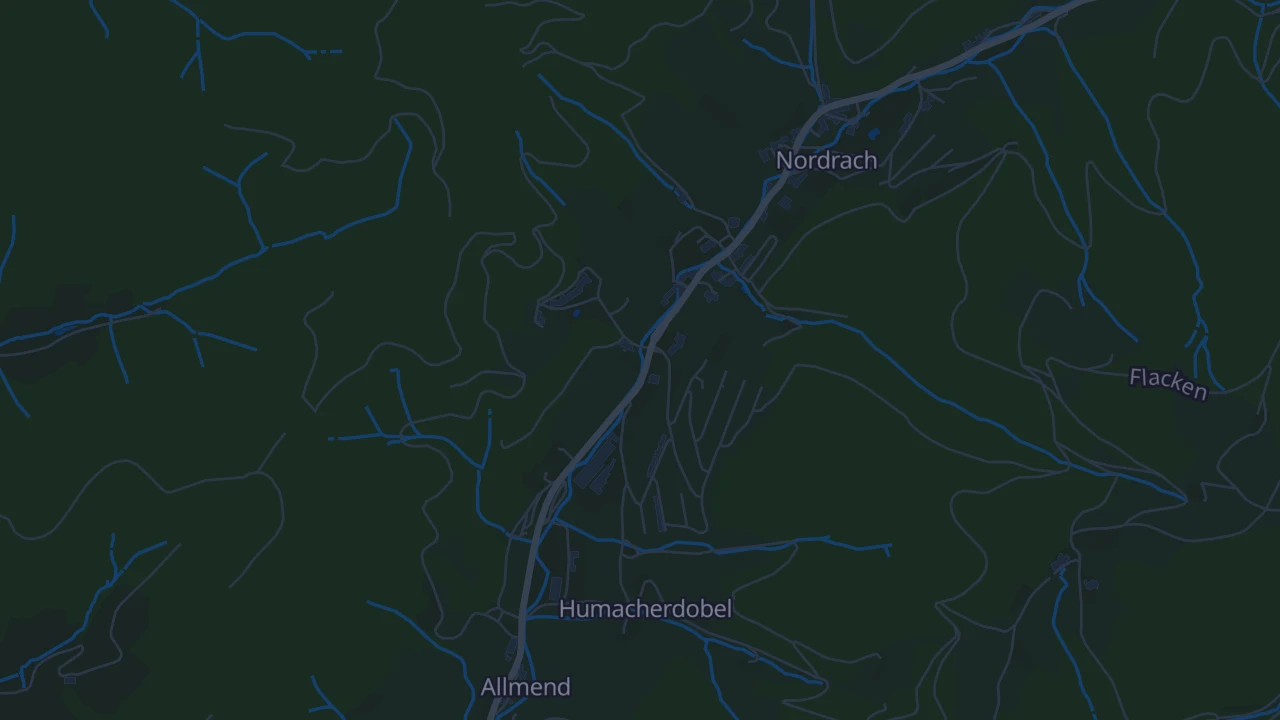 Karte von Nordrach