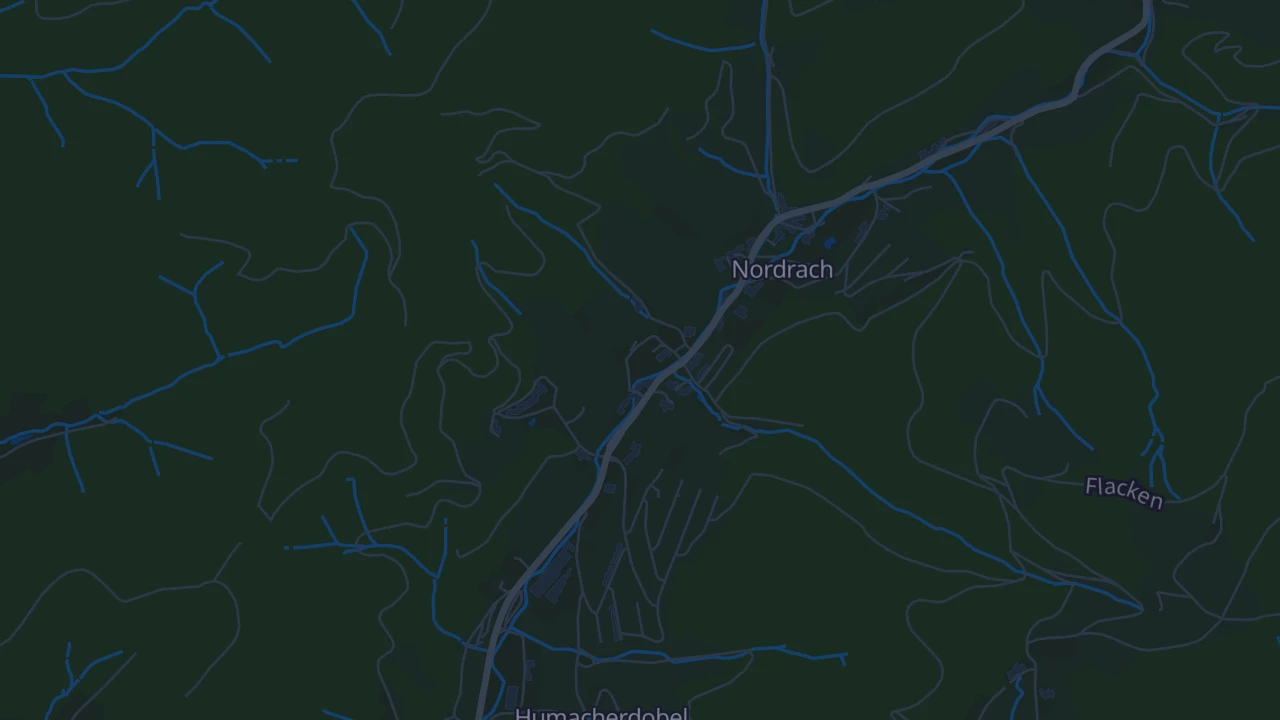 Karte von Nordrach