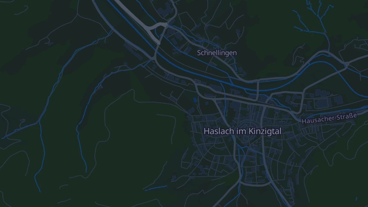 Karte von Haslach