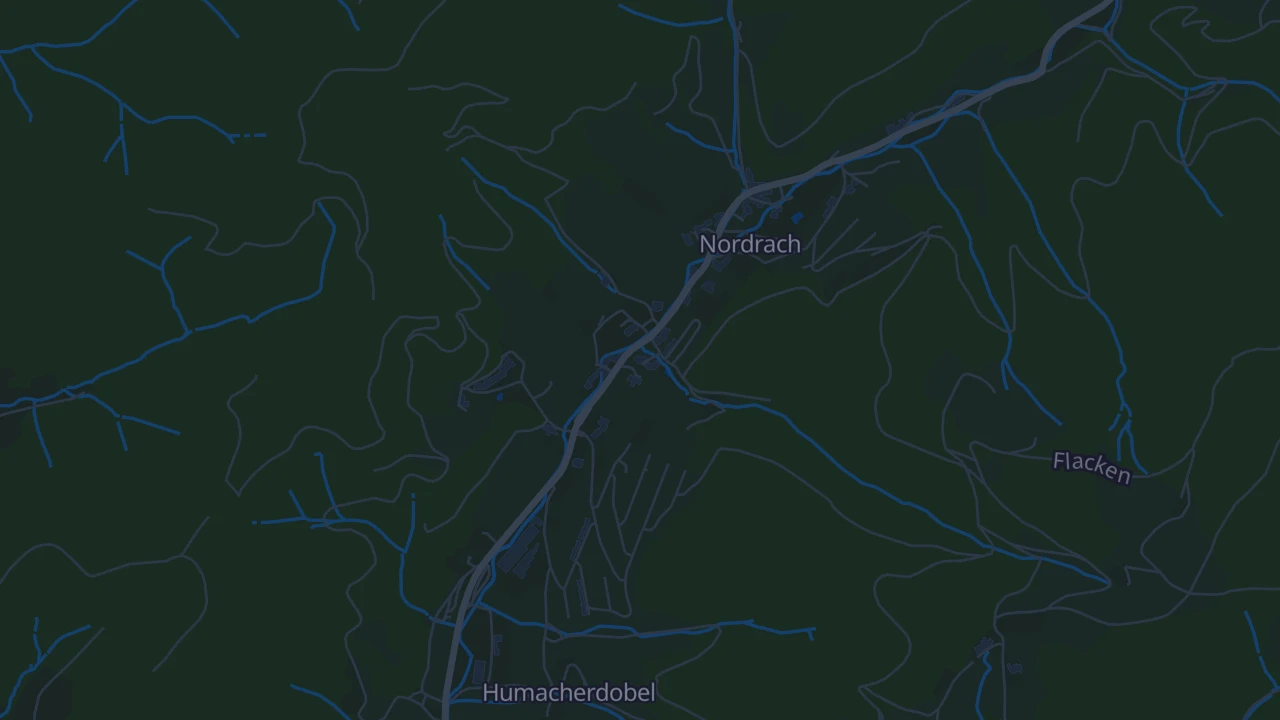 Karte von Nordrach