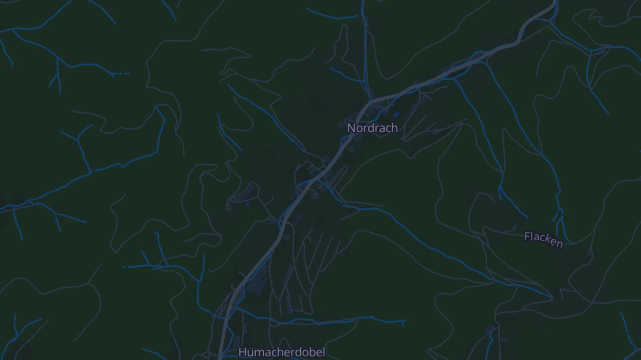 Karte von Nordrach