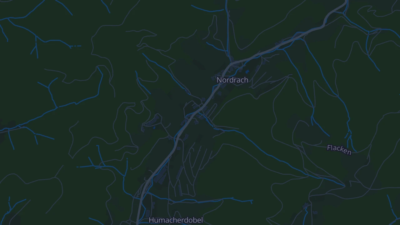 Karte von Nordrach