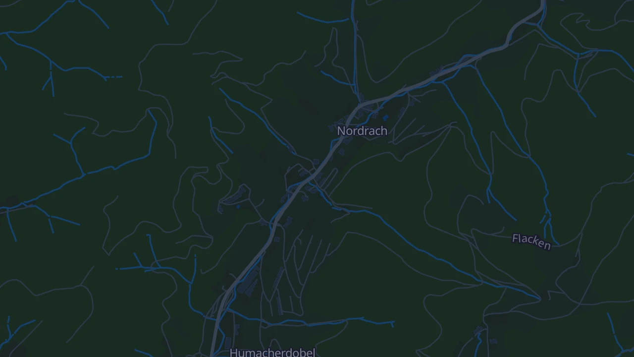 Karte von Nordrach