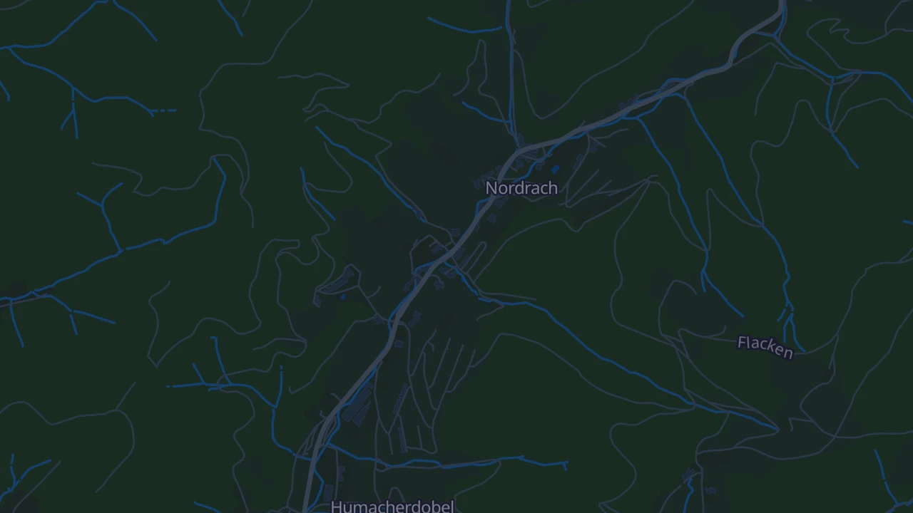 Karte von Nordrach