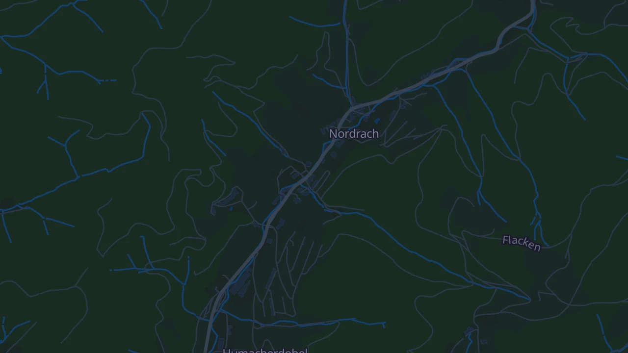 Karte von Nordrach