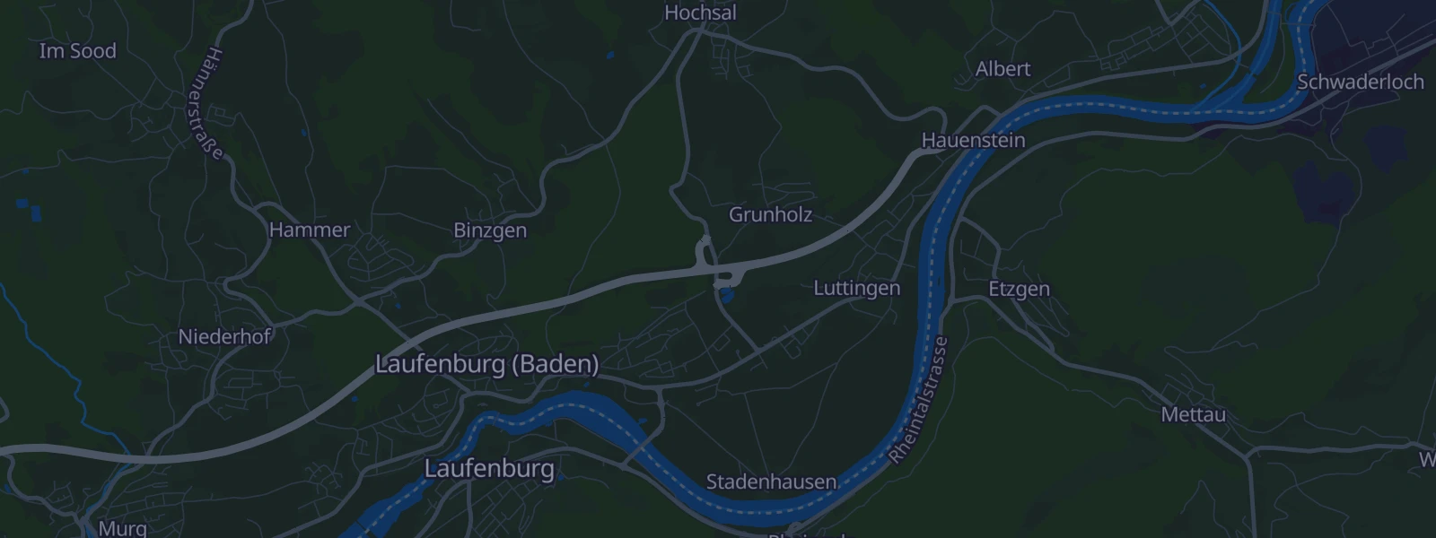 Karte von Laufenburg