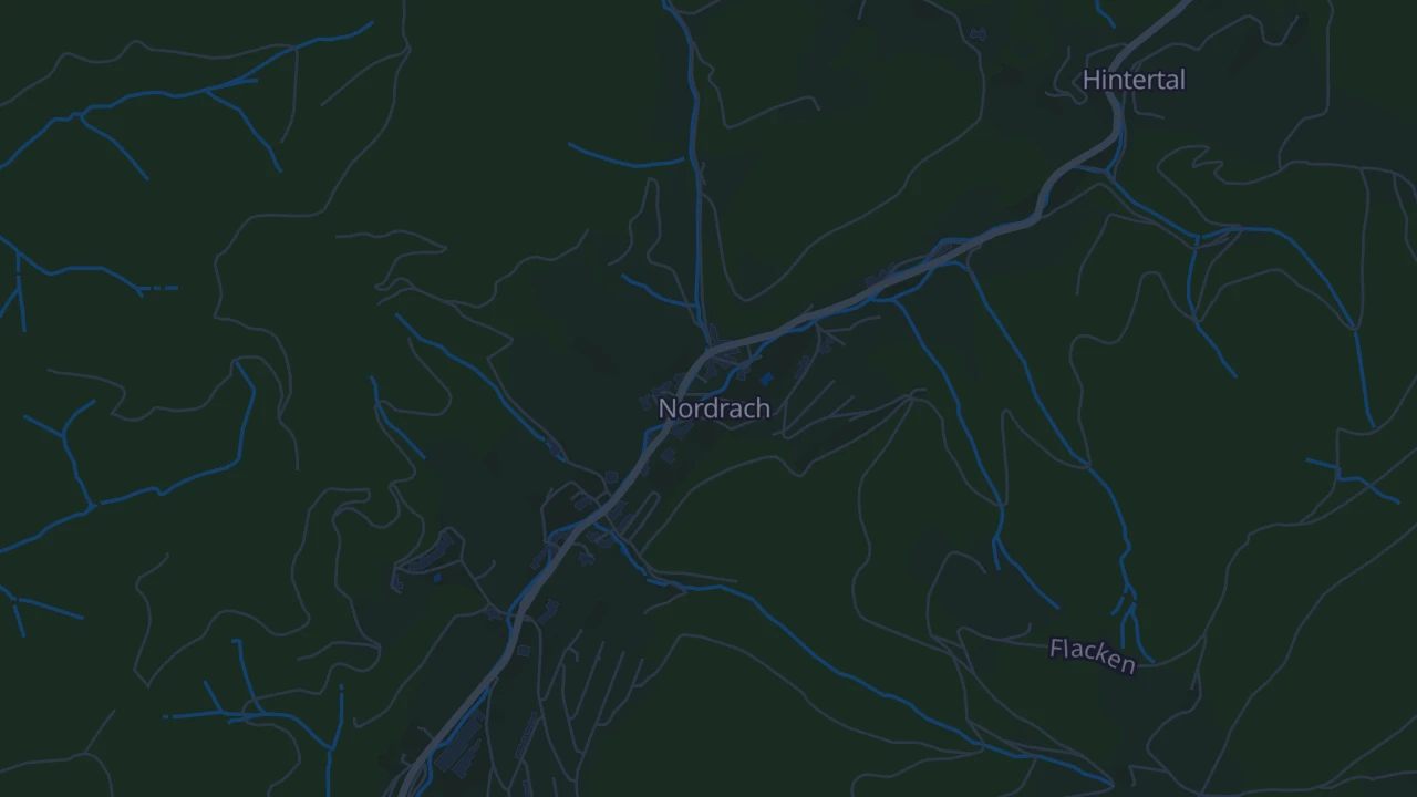 Karte von Nordrach