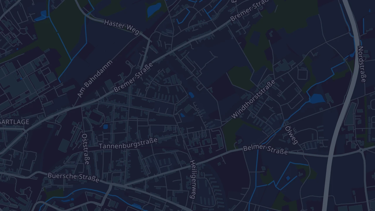 Karte von Osnabrück