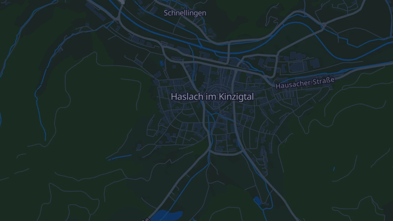 Karte von Haslach im Kinzigtal
