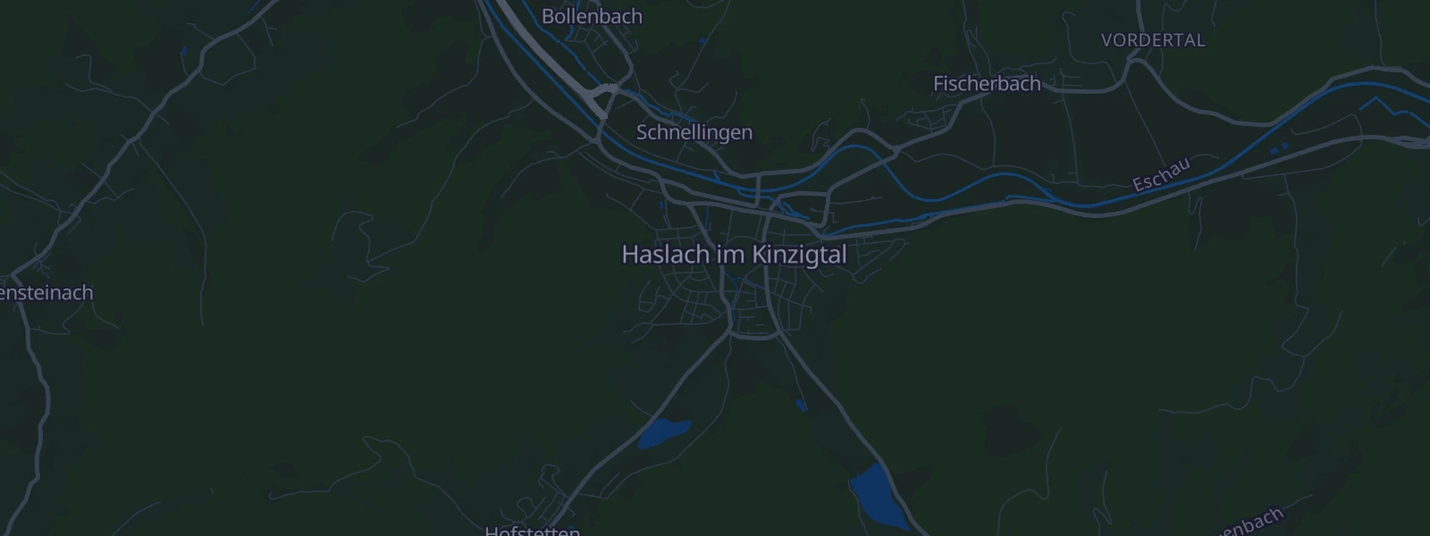 Karte von Haslach