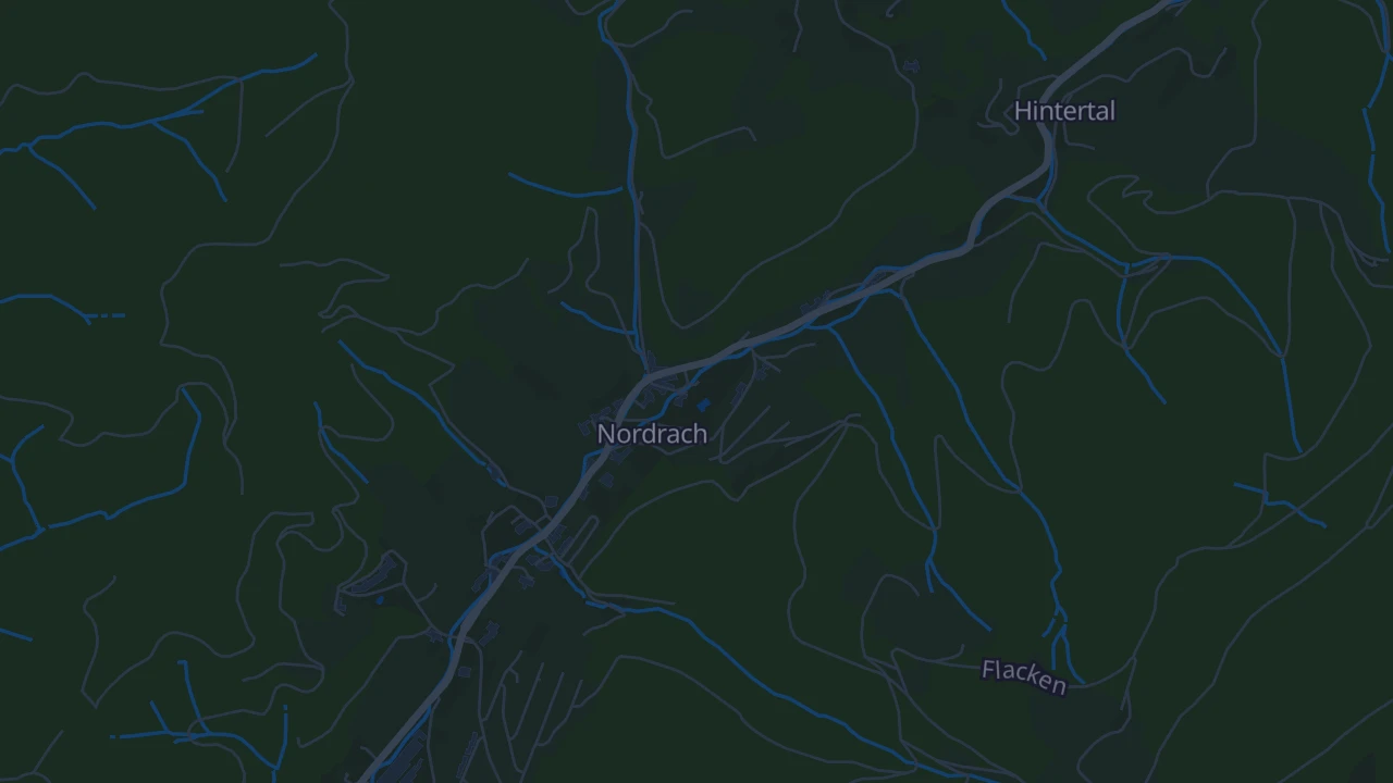 Karte von Nordrach