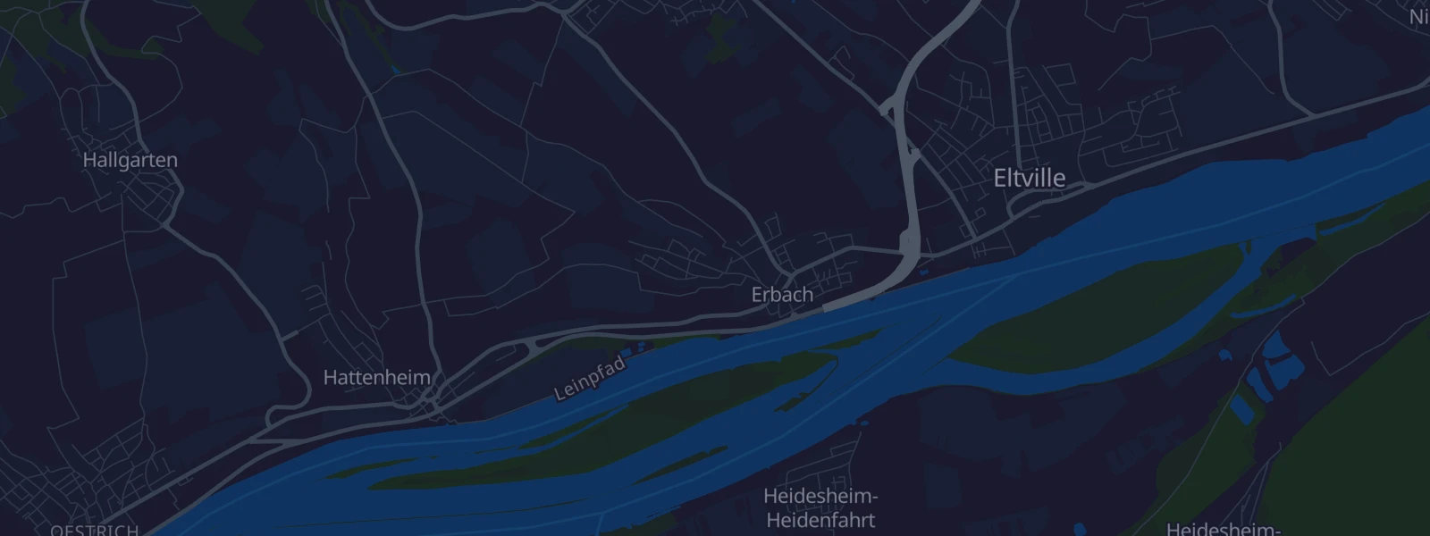 Karte von Eltville-Erbach
