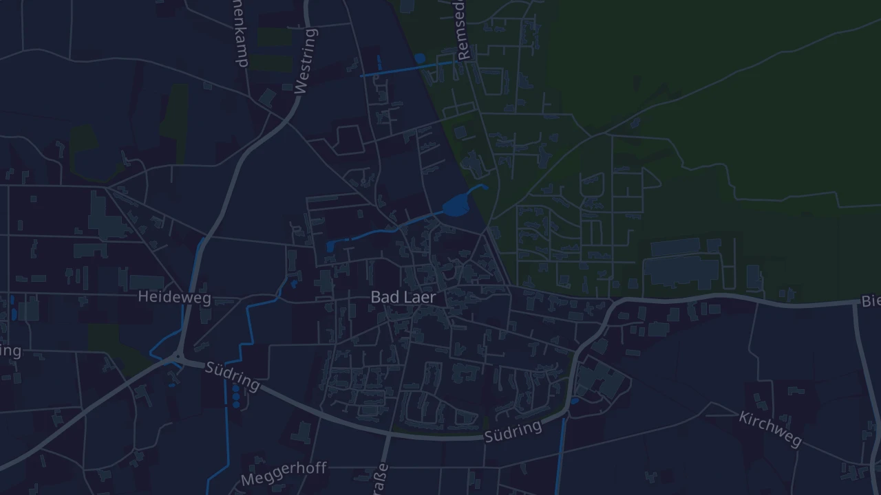Karte von Bad Laer