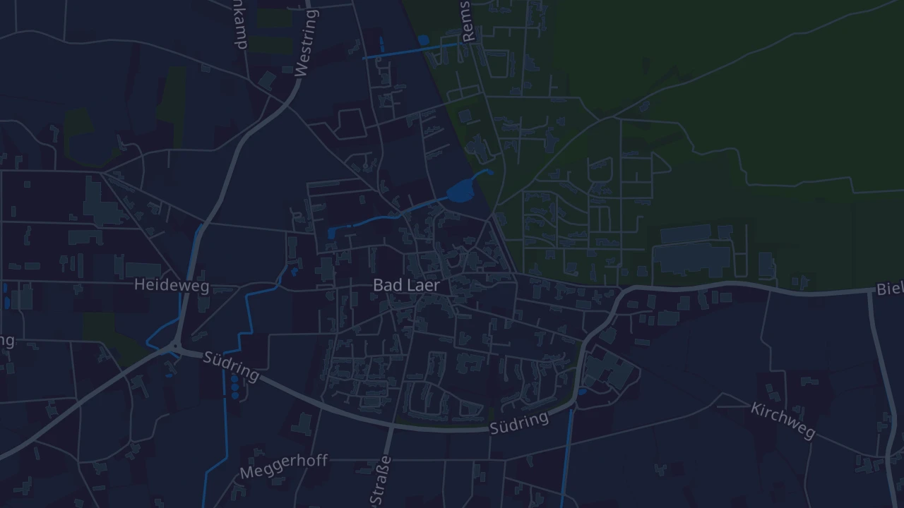 Karte von Bad Laer