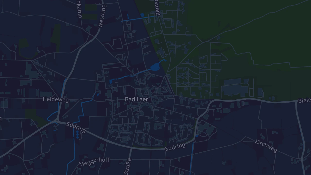 Karte von Bad Laer