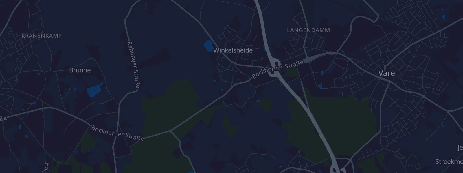 Karte von Varel Borgstede