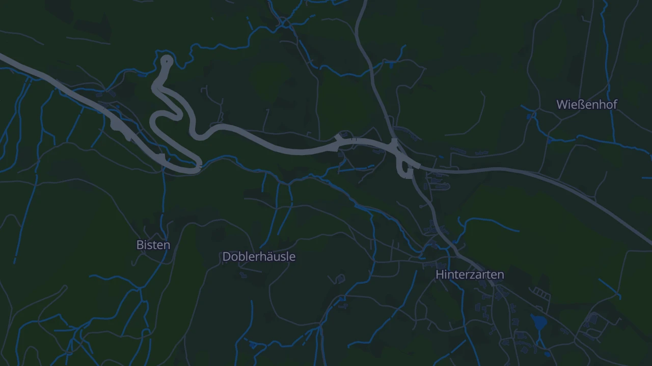 Karte von Hinterzarten