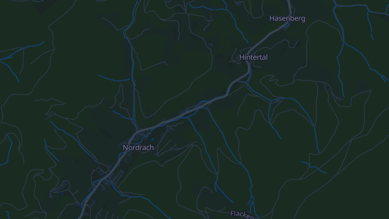 Karte von Nordrach