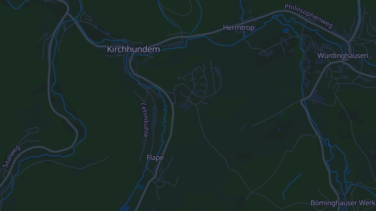 Karte von Kirchhundem