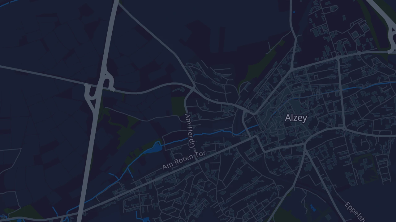 Karte von Alzey