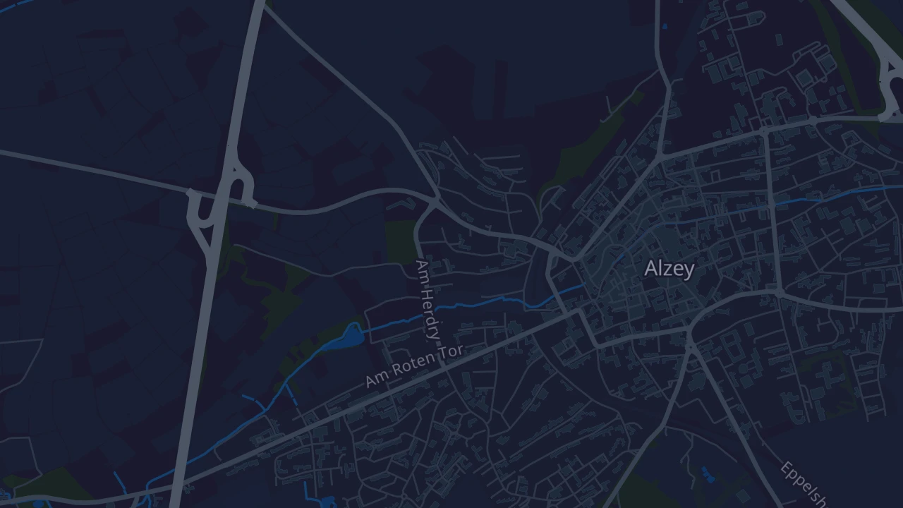 Karte von Alzey